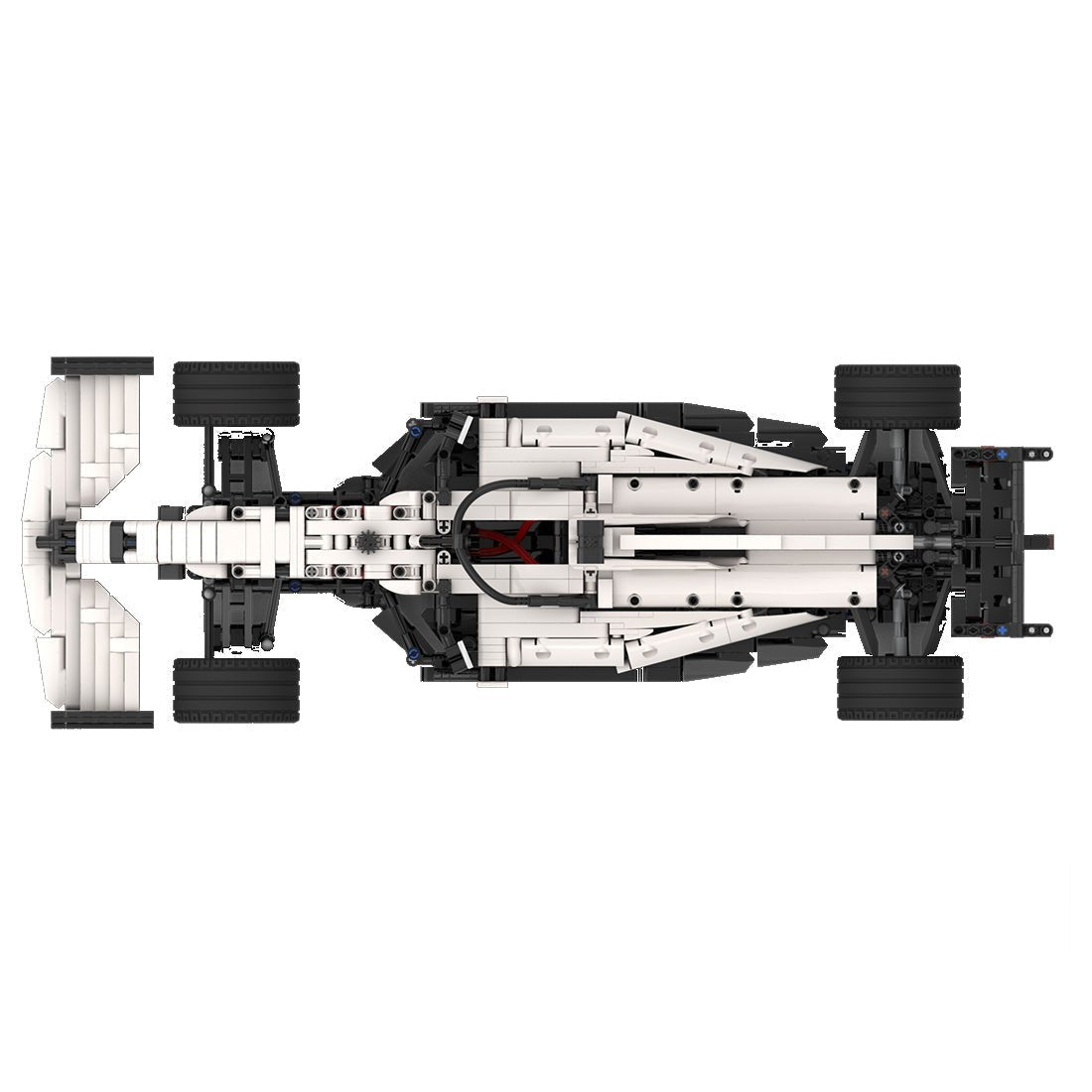 MOC - 96306 Formula Turkey Livery Racing Car - LesDiy - Klemmbausteine