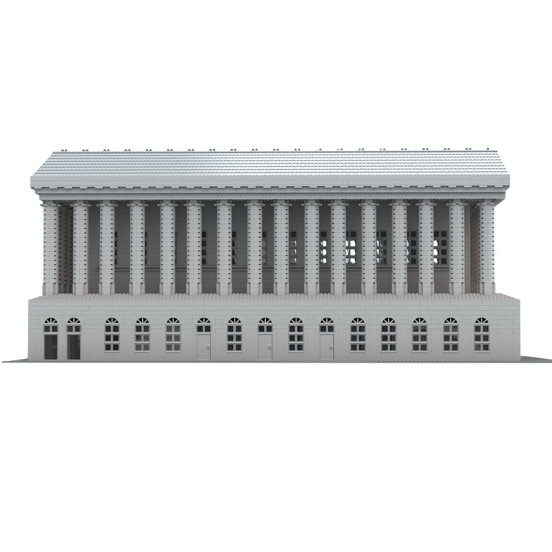 MOC - 96640 Birmingham Town Hall (with interior) Klemmbausteine - LesDiy - Klemmbausteine