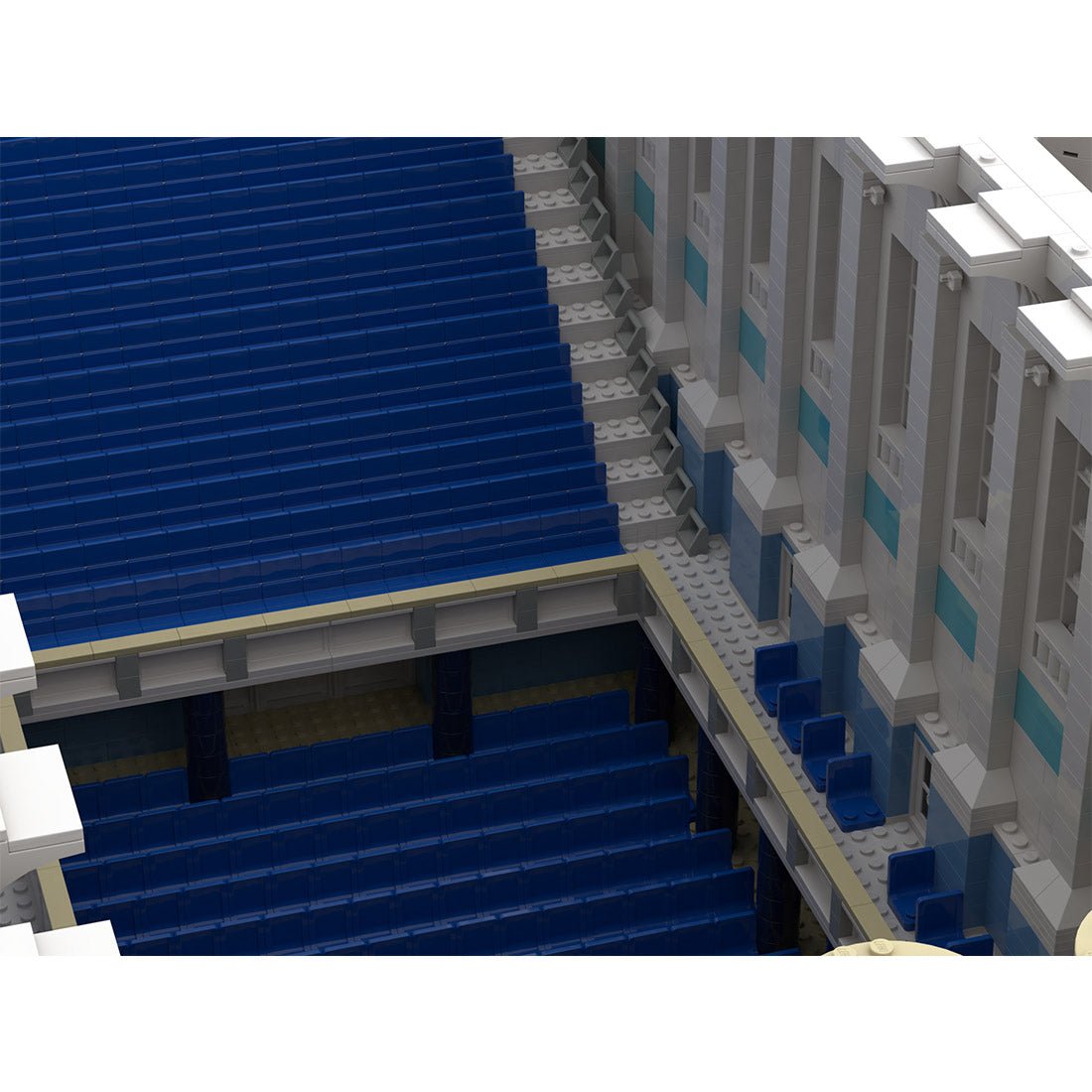 MOC - 96640 Birmingham Town Hall (with interior) Klemmbausteine - LesDiy - Klemmbausteine