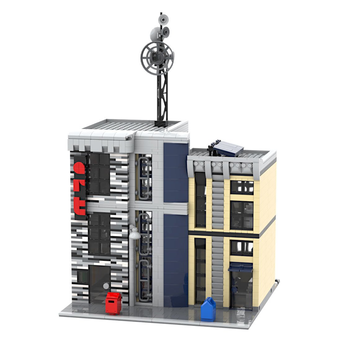 MOC - 96960 Art Gallery & Residential House Klemmbausteine - LesDiy - Klemmbausteine