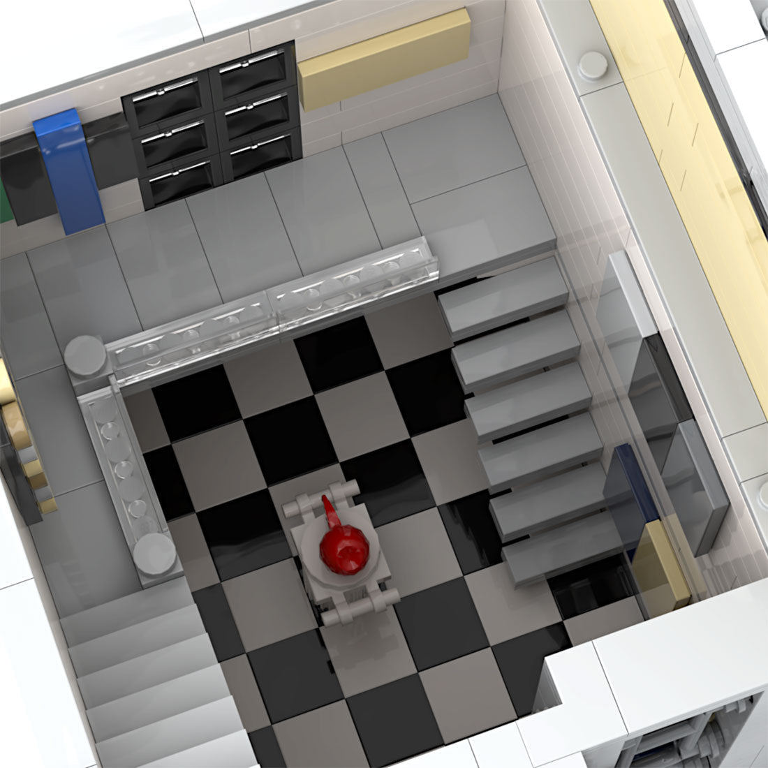 MOC - 96960 Art Gallery & Residential House Klemmbausteine - LesDiy - Klemmbausteine