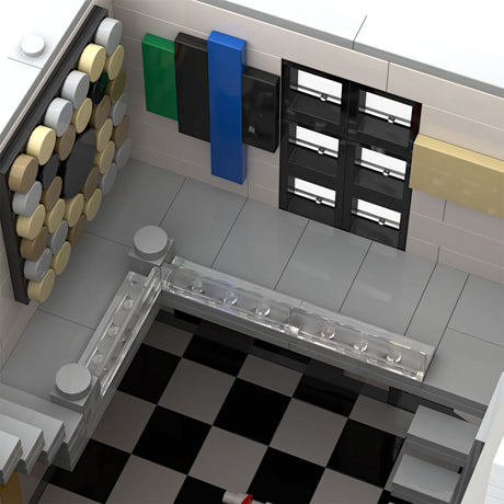 MOC - 96960 Art Gallery & Residential House Klemmbausteine - LesDiy - Klemmbausteine