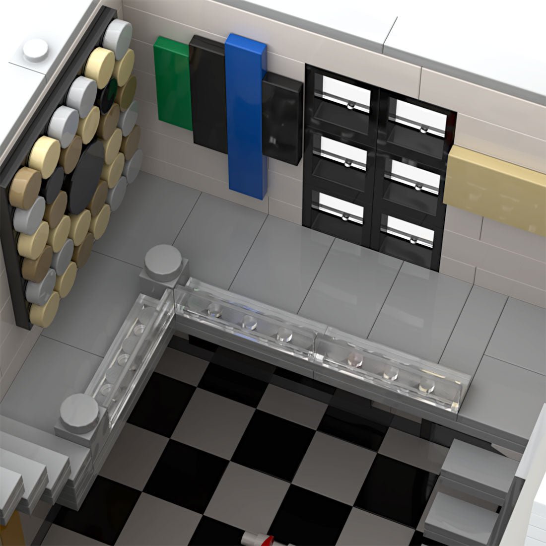 MOC - 96960 Art Gallery & Residential House Klemmbausteine - LesDiy - Klemmbausteine