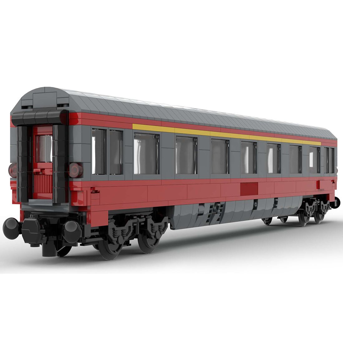 MOC - 97688 6wide Static Edition ÖBB Personenwagen 1. Klasse S ohne Druckteile und Figuren - LesDiy - Klemmbausteine