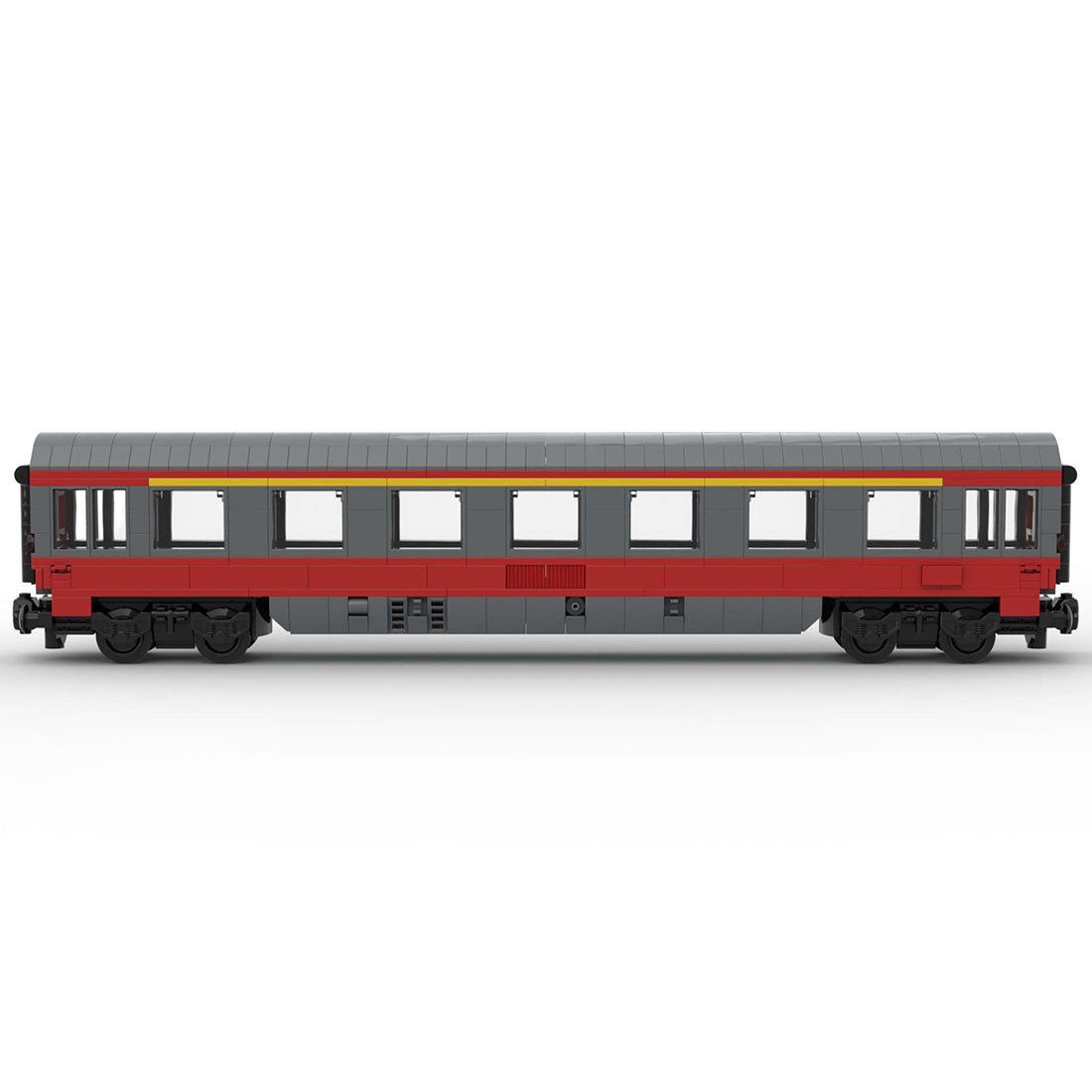 MOC - 97688 6wide Static Edition ÖBB Personenwagen 1. Klasse S ohne Druckteile und Figuren - LesDiy - Klemmbausteine