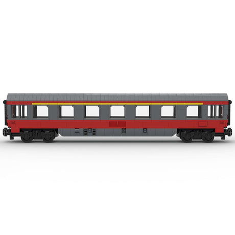 MOC - 97688 6wide Static Edition ÖBB Personenwagen 1. Klasse S ohne Druckteile und Figuren - LesDiy - Klemmbausteine
