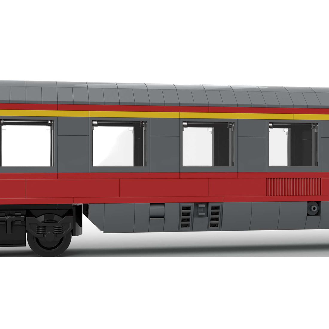 MOC - 97688 6wide Static Edition ÖBB Personenwagen 1. Klasse S ohne Druckteile und Figuren - LesDiy - Klemmbausteine