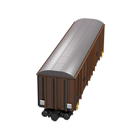 MOC - 97882 8 - Wheel Box Wagon Klemmbausteine - LesDiy - Klemmbausteine