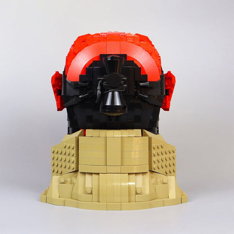 MOC - 98370+MOC - 107204 The Red - HellBoy Bust Klemmbausteine - LesDiy - Klemmbausteine