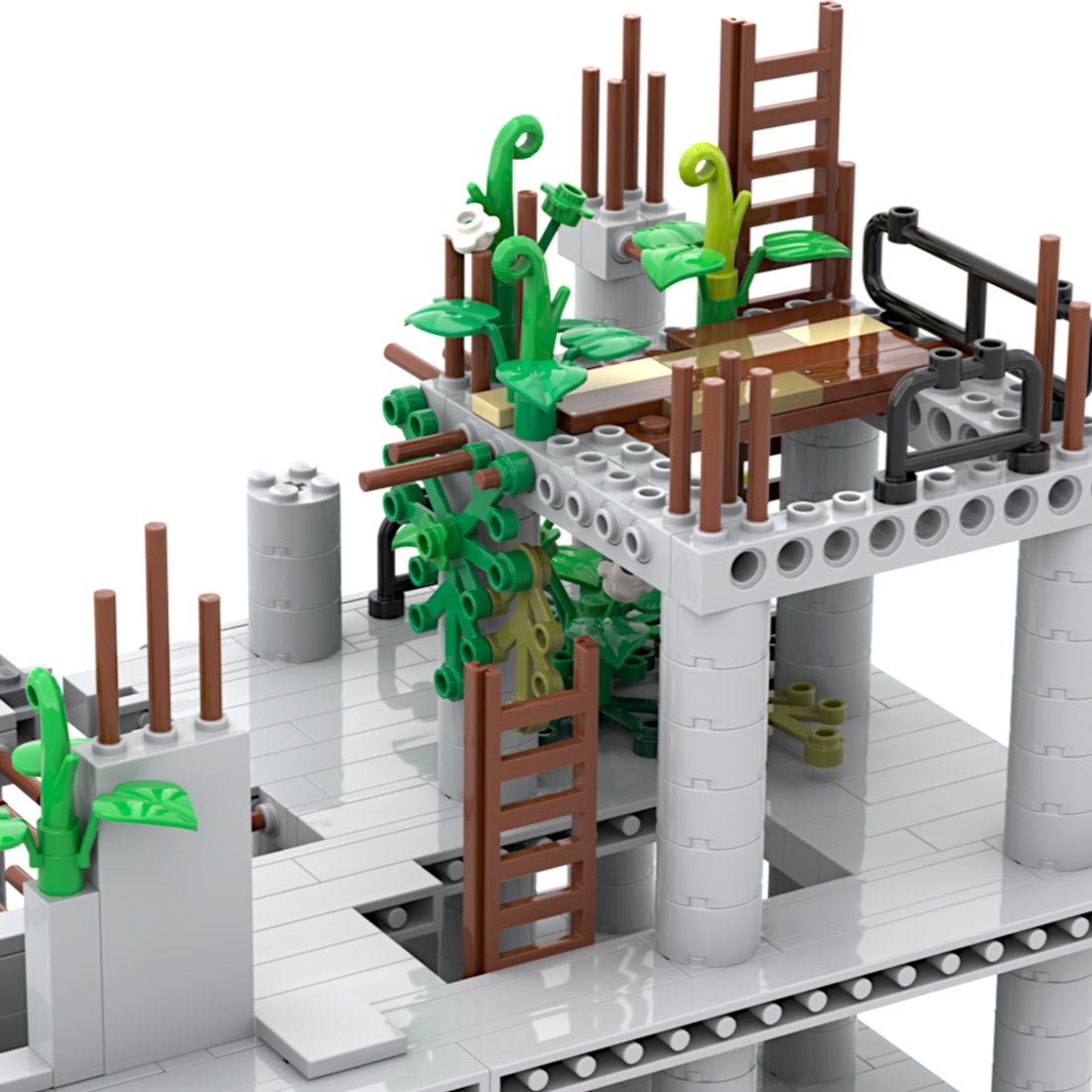 MOC - 98411 Old Construction Site Klemmbausteine - LesDiy - Klemmbausteine