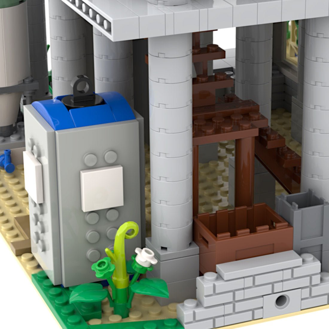 MOC - 98411 Old Construction Site Klemmbausteine - LesDiy - Klemmbausteine