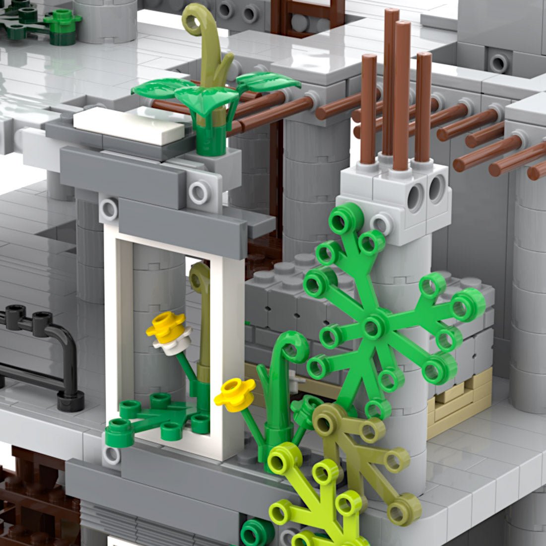 MOC - 98411 Old Construction Site Klemmbausteine - LesDiy - Klemmbausteine