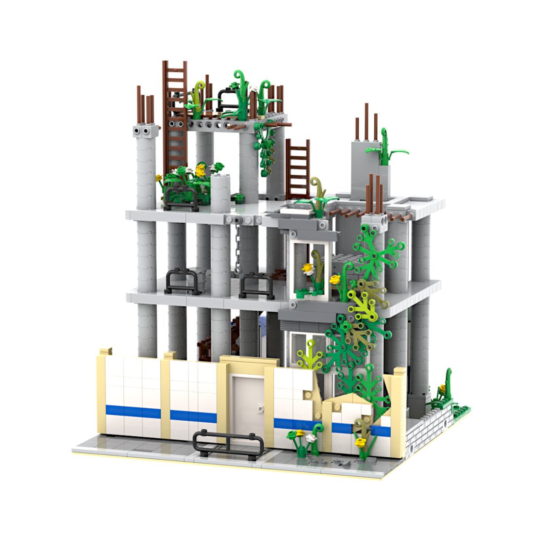 MOC - 98411 Old Construction Site Klemmbausteine - LesDiy - Klemmbausteine