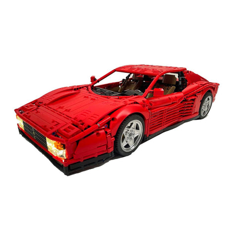 MOC - 98925 Ferrari Testarossa Klemmbausteine - LesDiy - Klemmbausteine