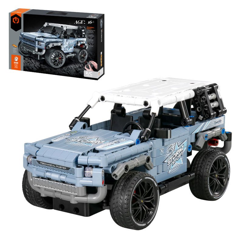 MOC DIY - Montage eines Geländewagen - Supersportwagens Klemmbausteine - LesDiy - Klemmbausteine