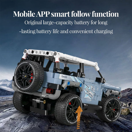 MOC DIY - Montage eines Geländewagen - Supersportwagens Klemmbausteine - LesDiy - Klemmbausteine