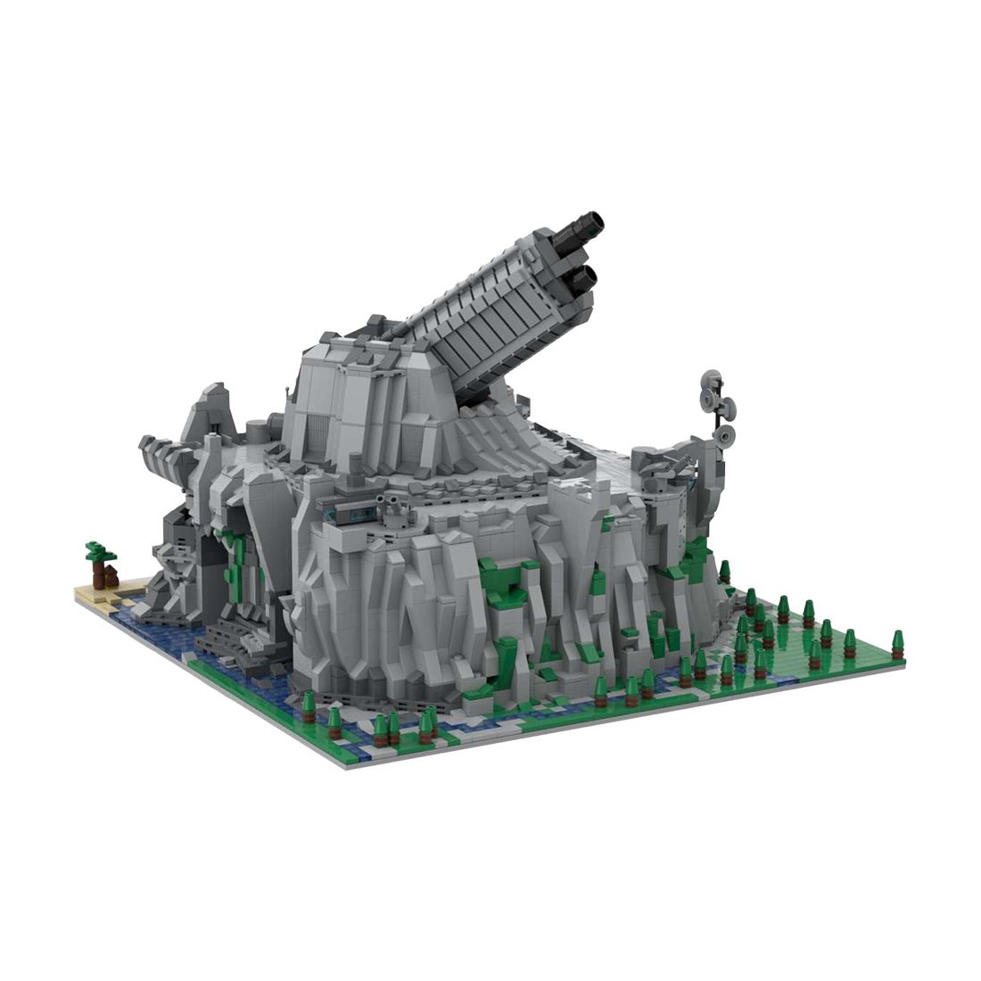 MOC Hades Planetenkanone klemmbaustine - LesDiy - Klemmbausteine