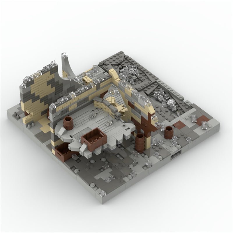 MOC Hausruine - LesDiy - Klemmbausteine