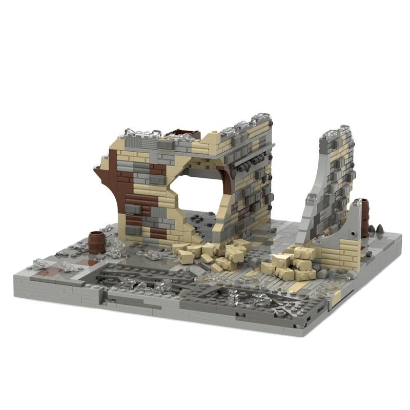 MOC Hausruine - LesDiy - Klemmbausteine