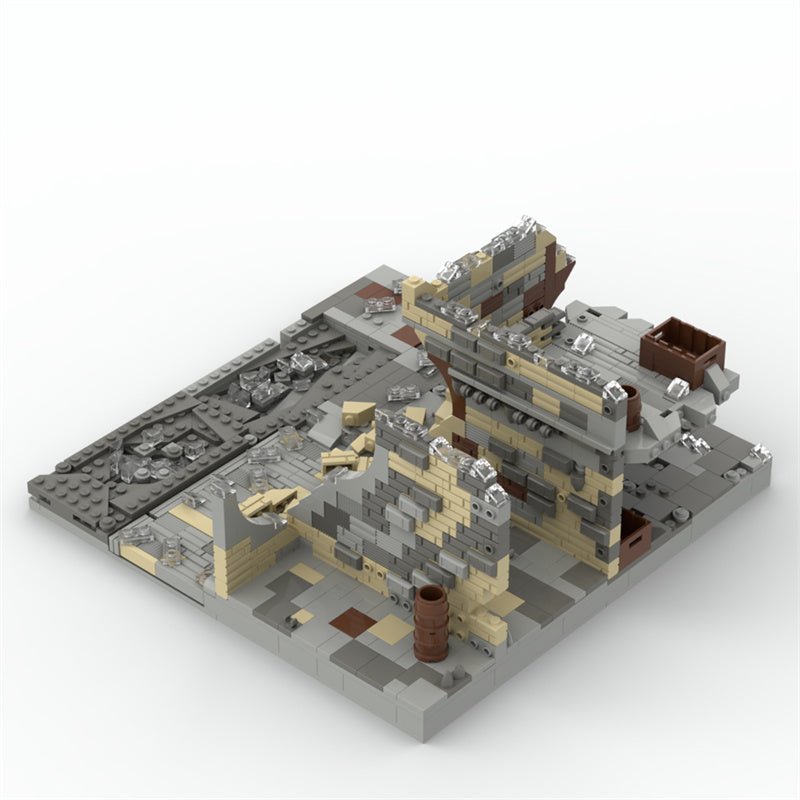 MOC Hausruine - LesDiy - Klemmbausteine