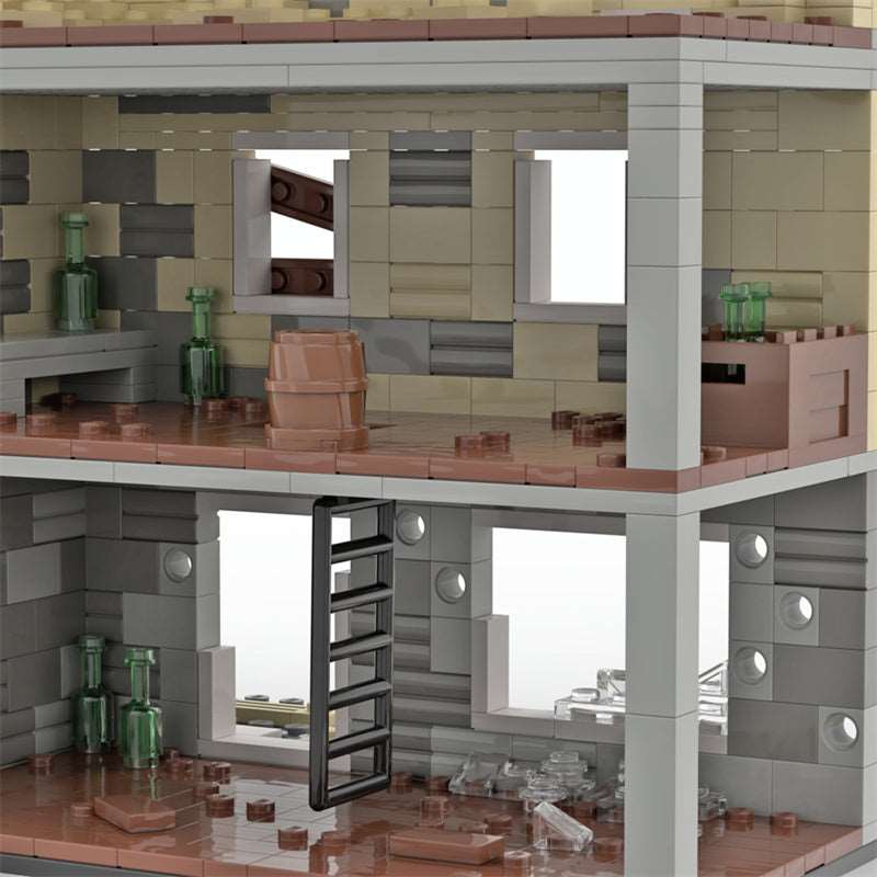 MOC Kaputtes Gebäude - LesDiy - Klemmbausteine