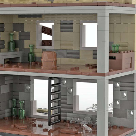 MOC Kaputtes Gebäude - LesDiy - Klemmbausteine