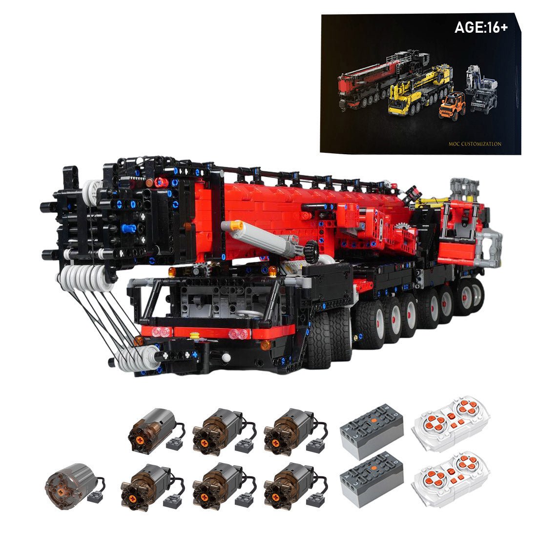 MOC LTM - 11200 Kran Klemmbausteine - LesDiy - Klemmbausteine