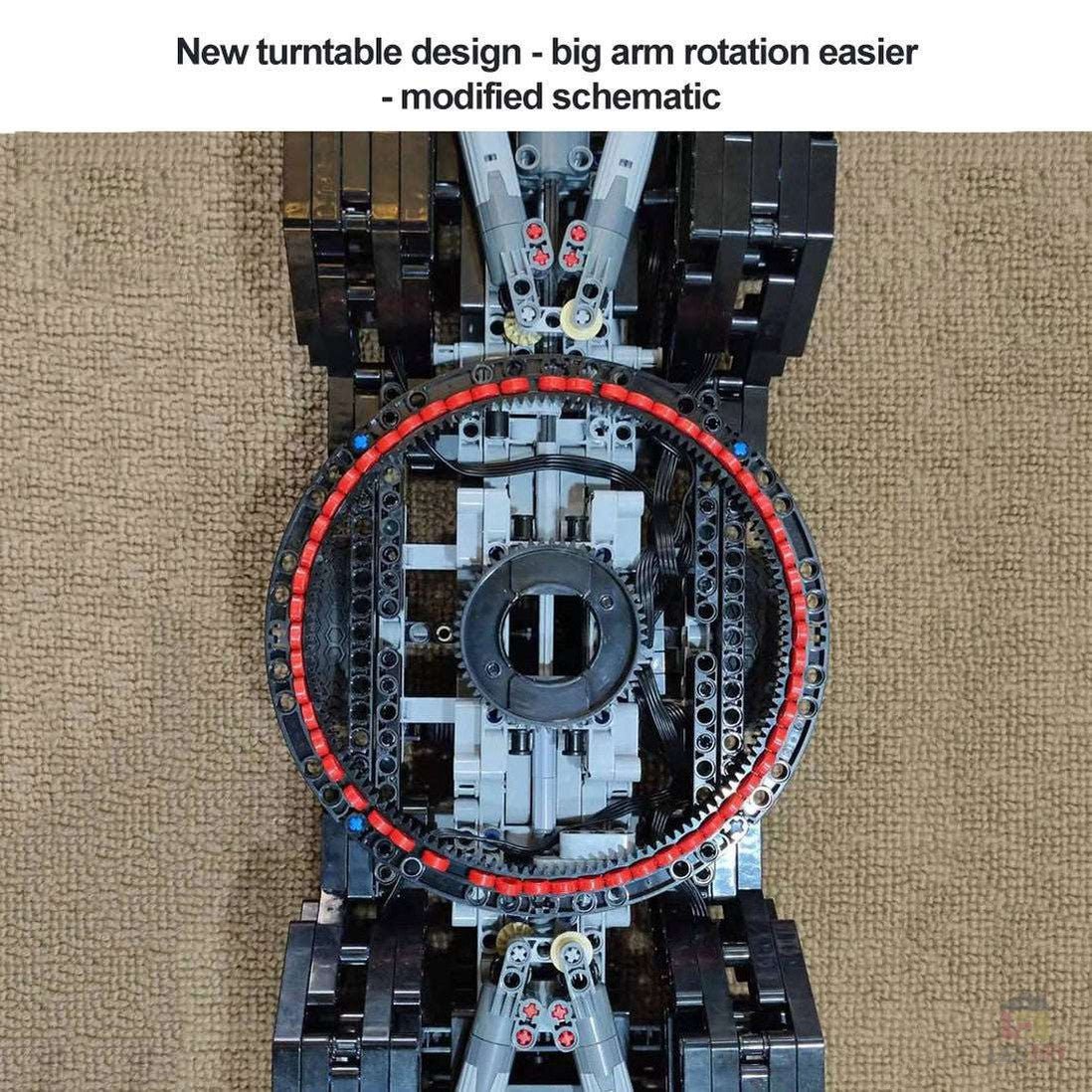 MOC LTM1750 - 9.1 All - Road - RC - Kran mit 12 Motoren Klemmbausteine - LesDiy - Klemmbausteine