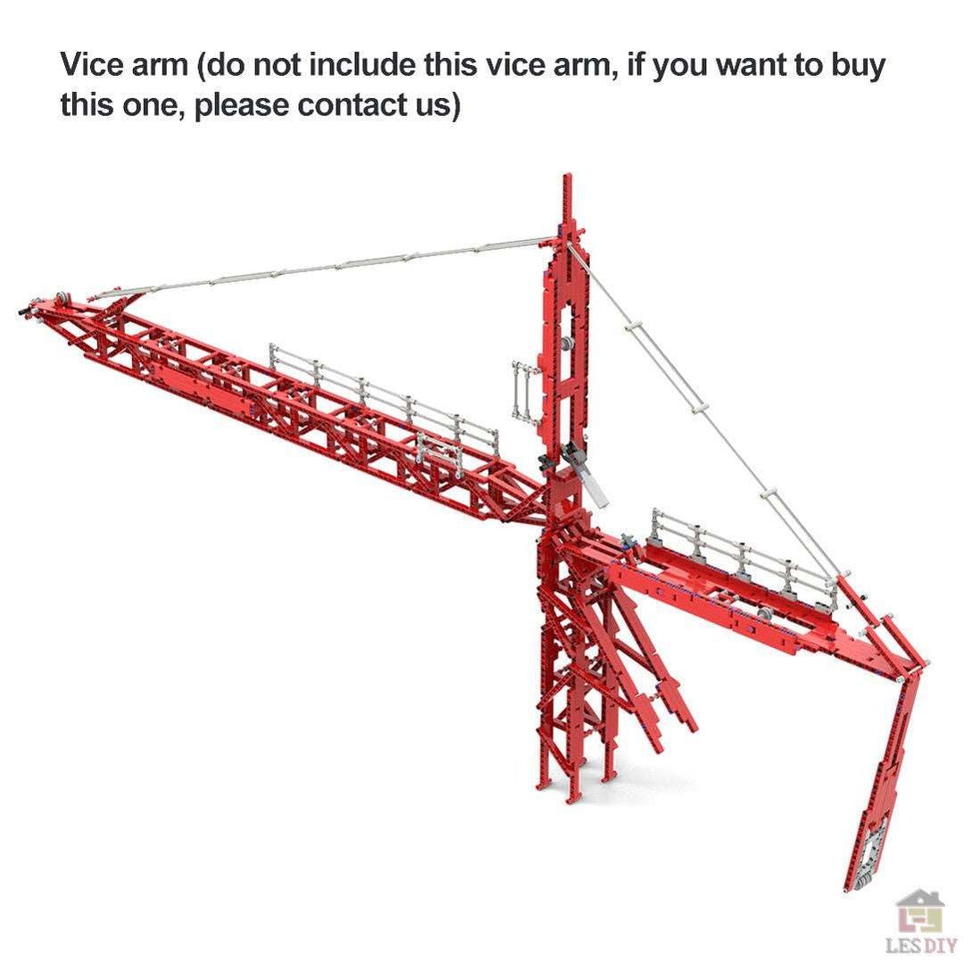 MOC LTM1750 - 9.1 All - Road - RC - Kran mit 12 Motoren Klemmbausteine - LesDiy - Klemmbausteine