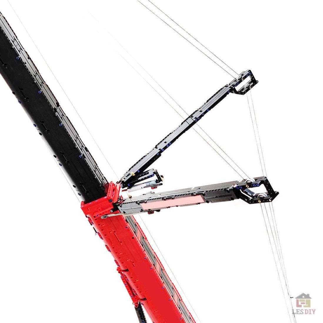 MOC LTM1750 - 9.1 All - Road - RC - Kran mit 12 Motoren Klemmbausteine - LesDiy - Klemmbausteine