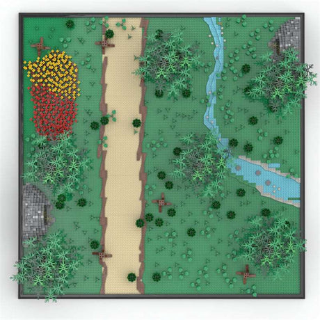 MOC Militär Szene - Waldmarsch - LesDiy - Klemmbausteine