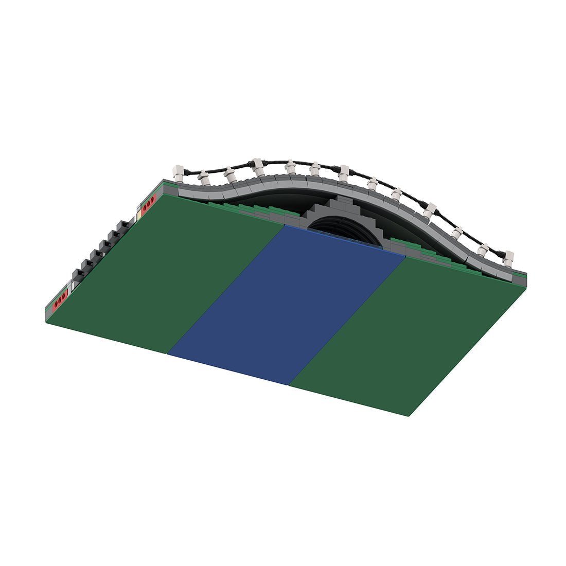 MOC Modern Highway Arch Bridge Klemmbausteine - LesDiy - Klemmbausteine