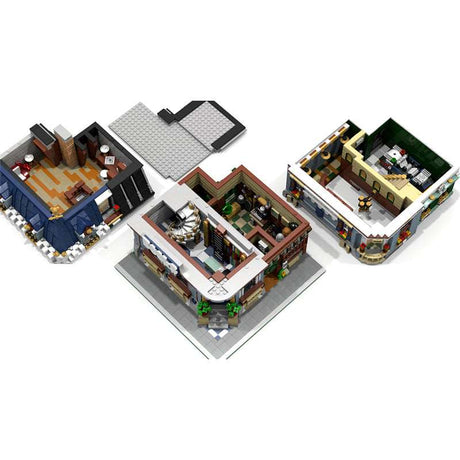 MOC Modular Buchhandlung Klemmbausteine - LesDiy - Klemmbausteine