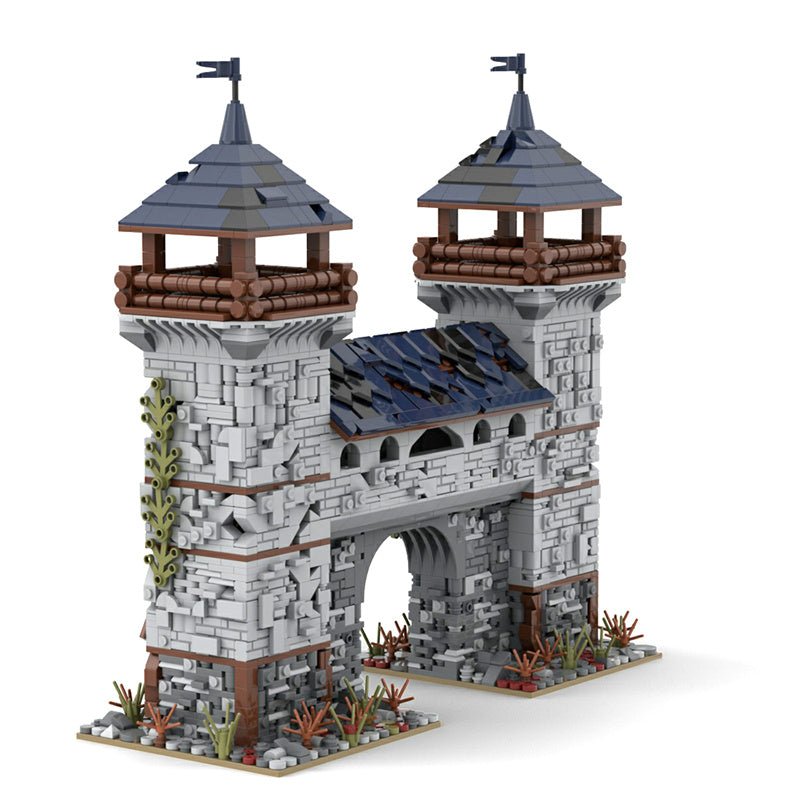 MOC Schwarzen Falke Außenposten Klemmbausteine - LesDiy - Klemmbausteine