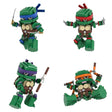 MOC Teenage Mutant Ninja Turtles Klemmbausteine - LesDiy - Klemmbausteine
