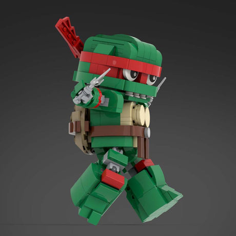 MOC Teenage Mutant Ninja Turtles Klemmbausteine - LesDiy - Klemmbausteine