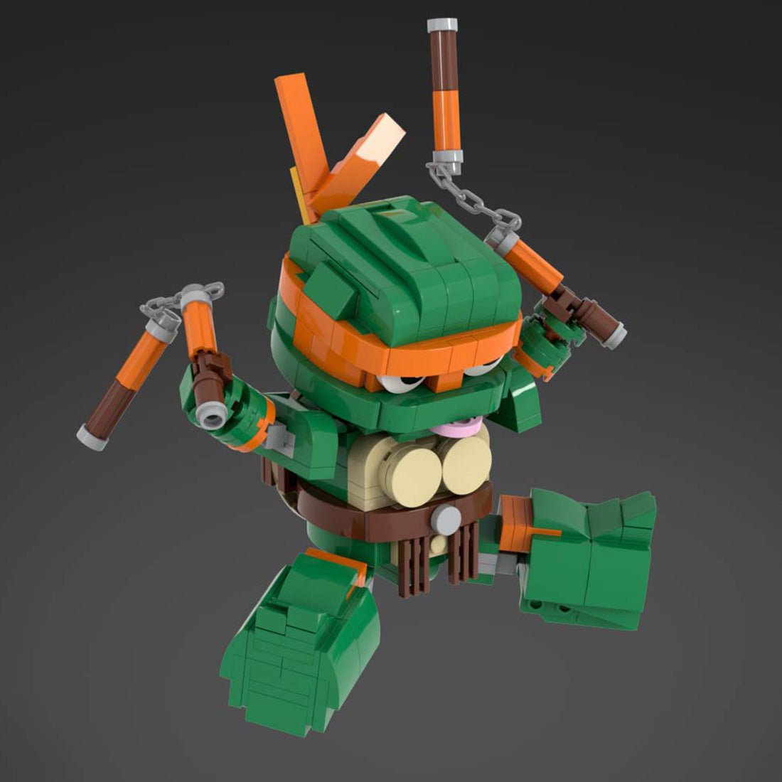 MOC Teenage Mutant Ninja Turtles Klemmbausteine - LesDiy - Klemmbausteine