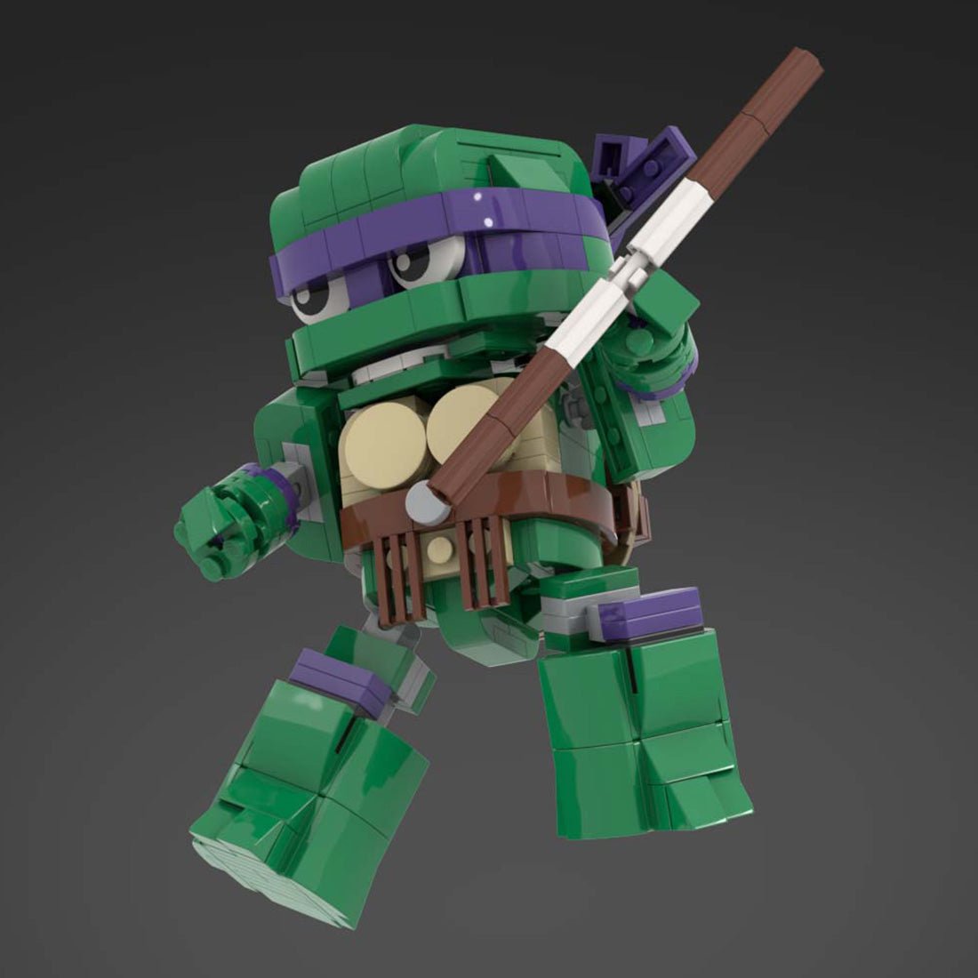 MOC Teenage Mutant Ninja Turtles Klemmbausteine - LesDiy - Klemmbausteine