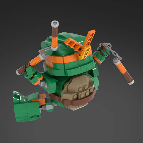 MOC Teenage Mutant Ninja Turtles Klemmbausteine - LesDiy - Klemmbausteine