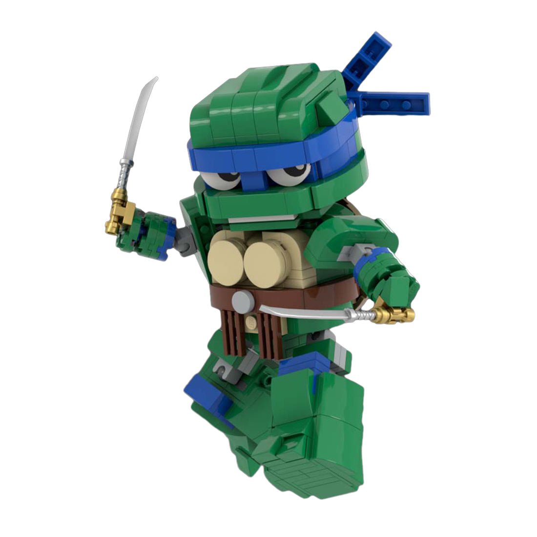 MOC Teenage Mutant Ninja Turtles Klemmbausteine - LesDiy - Klemmbausteine