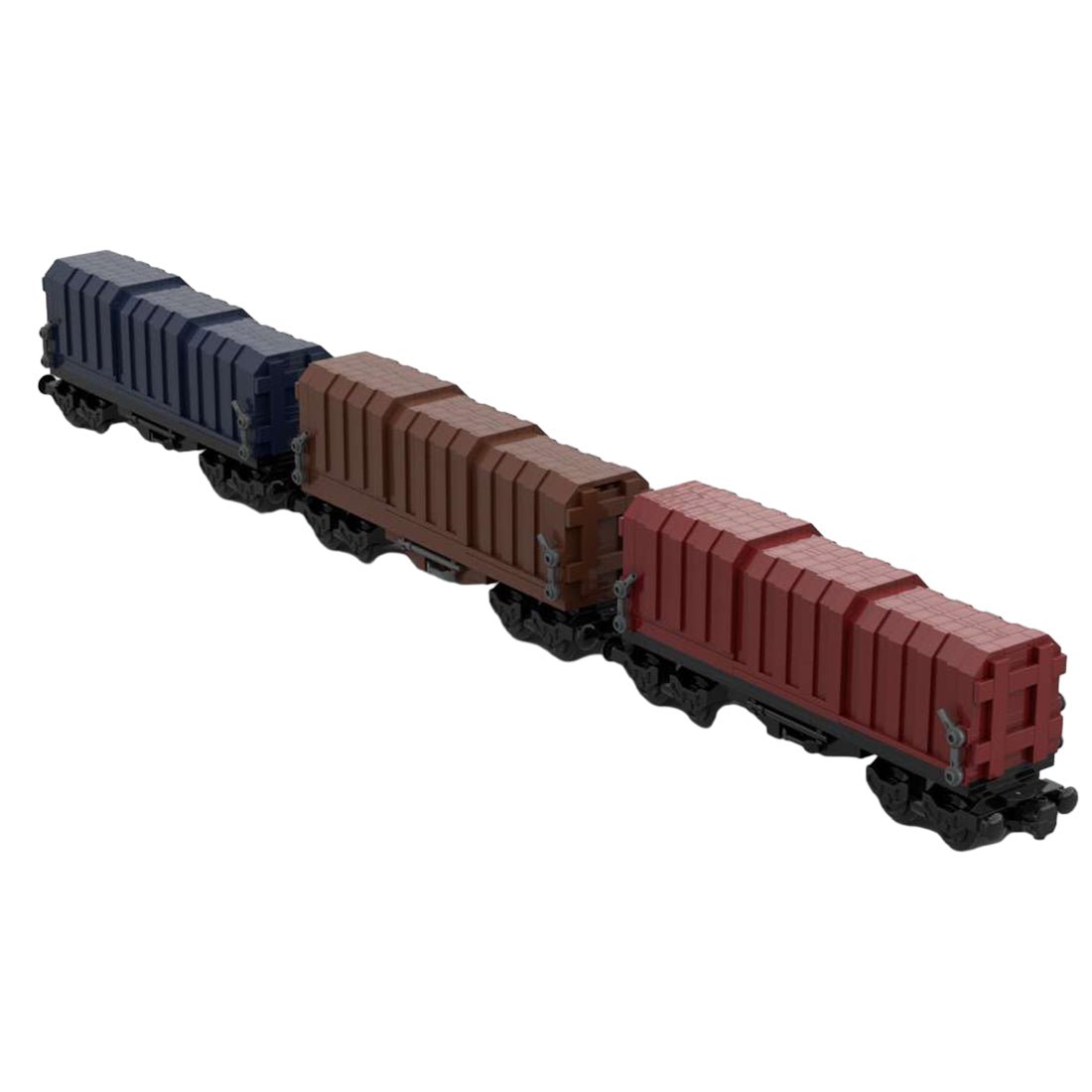 MOC Train Car Klemmbausteine - LesDiy - Klemmbausteine