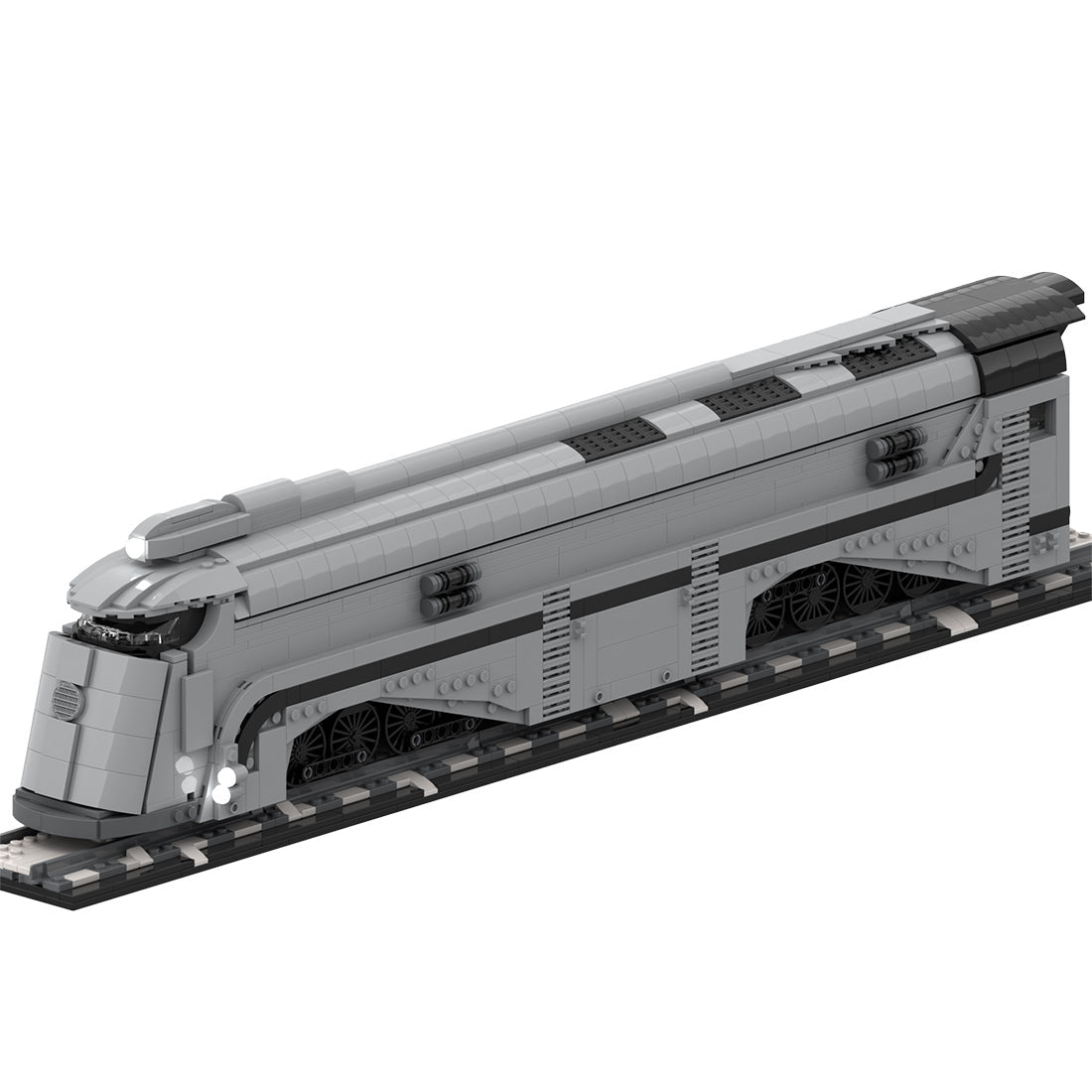 MOC Train Klemmbausteine(Static Version/1453PCS) - LesDiy - Klemmbausteine