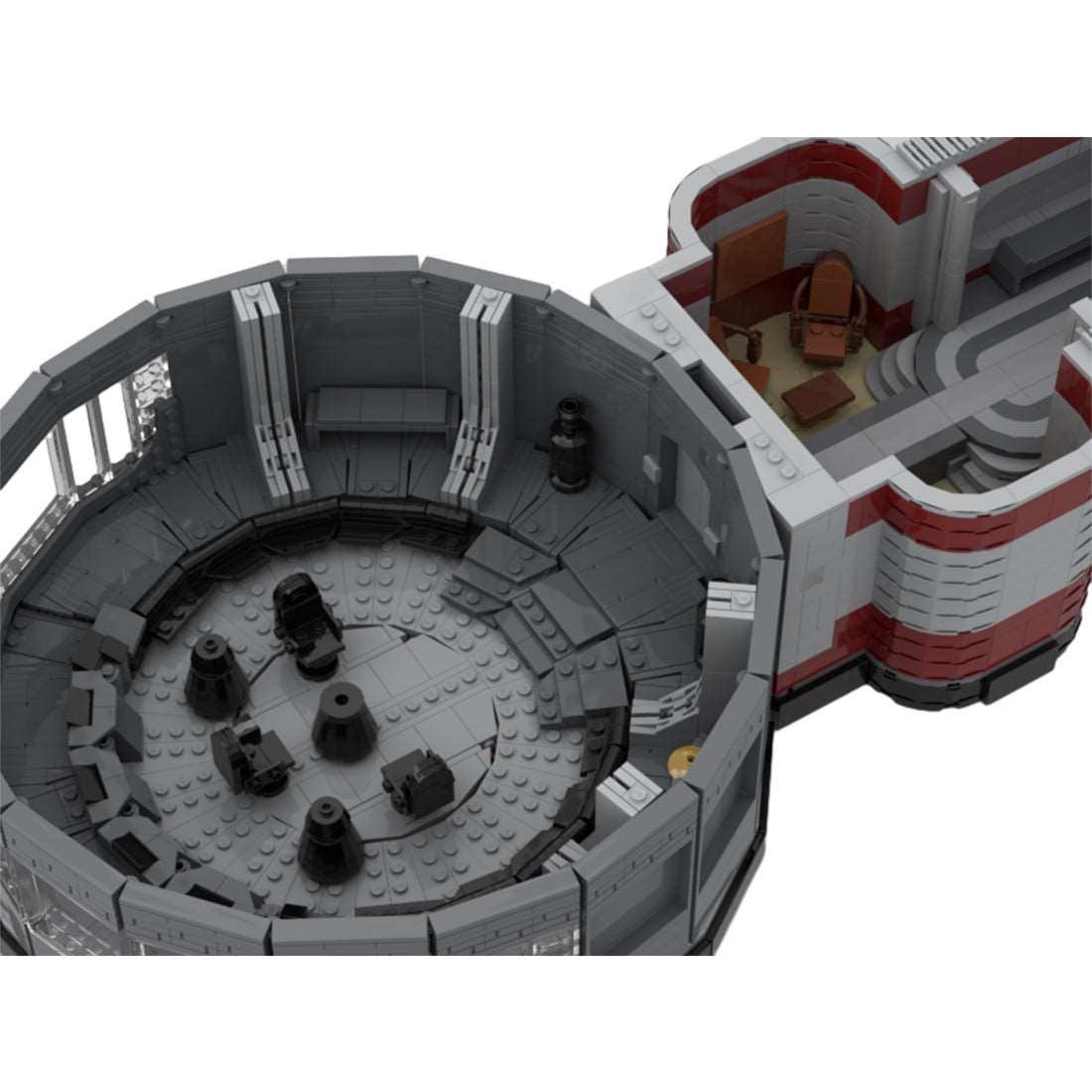 MOC UCS Palpatine Office Klemmbausteine - LesDiy - Klemmbausteine