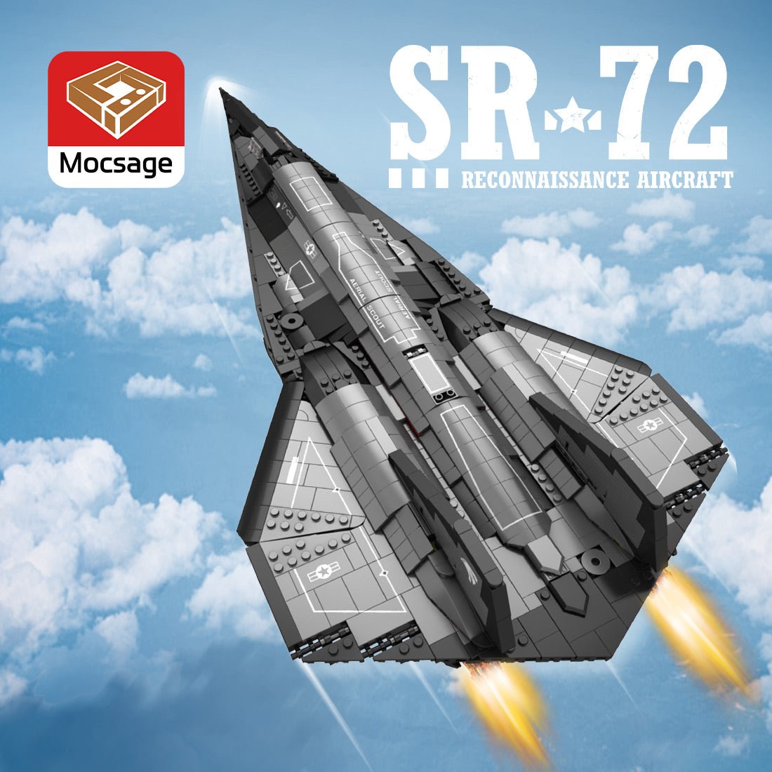 Mocsage 1/35 Darkstar SR - 72 UAV Klemmbausteine - LesDiy - Klemmbausteine