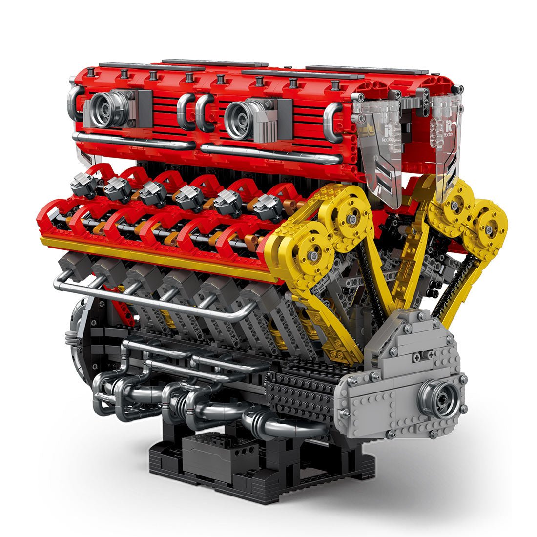 Mocsage 60° V12 Engine Klemmbausteine - LesDiy - Klemmbausteine