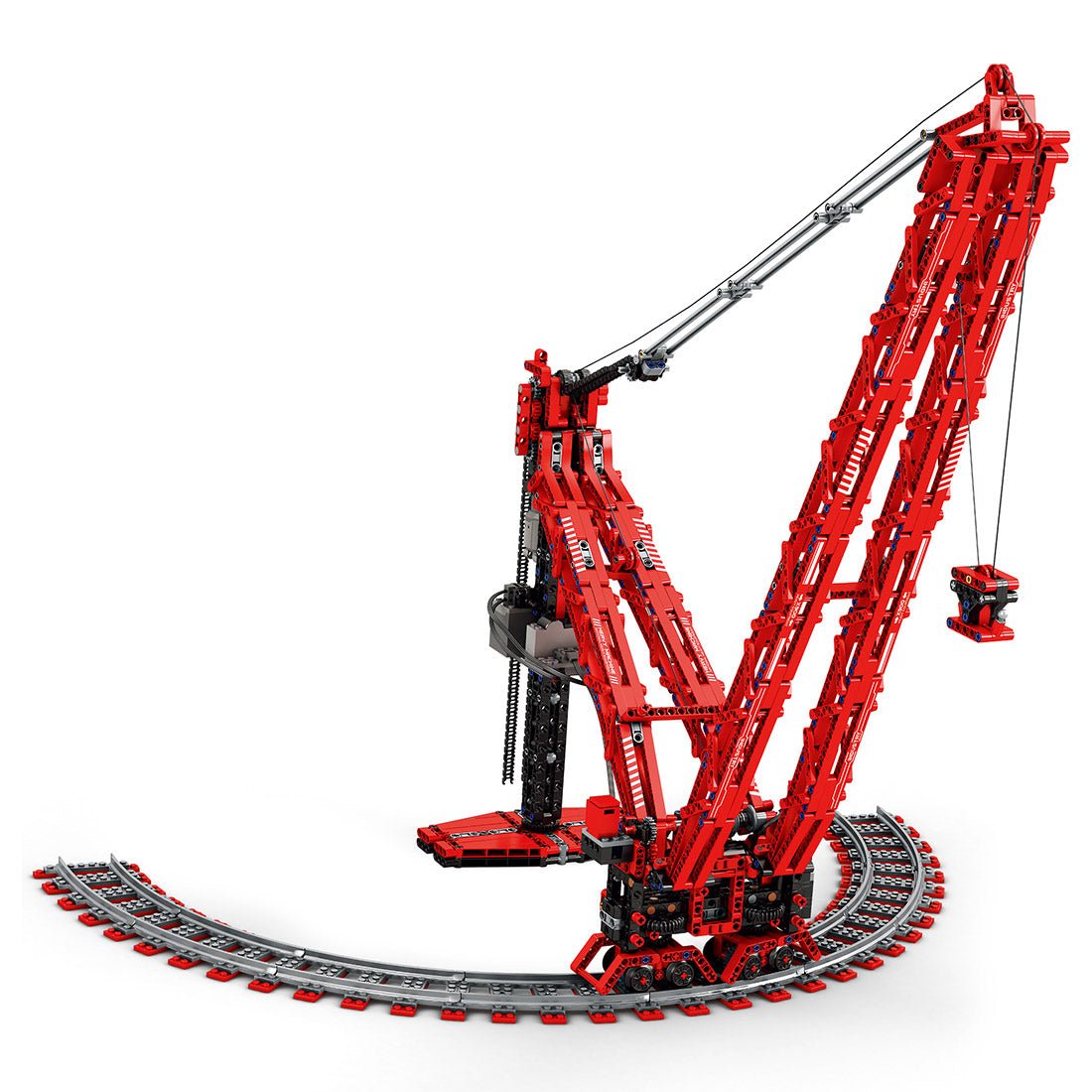 Mocsage Circular Track Crane Klemmbausteine - LesDiy - Klemmbausteine
