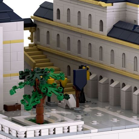 Mocsage Deutsches Schloss Neuschwanstein im Maßstab 1:350 Klemmbausteine - LesDiy - Klemmbausteine