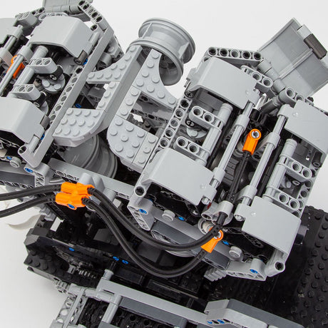 Mocsage Harley V - Twin OHV 8 - Ventil - Viertakt - Hochgeschwindigkeitsmotor Klemmbausteine - LesDiy - Klemmbausteine