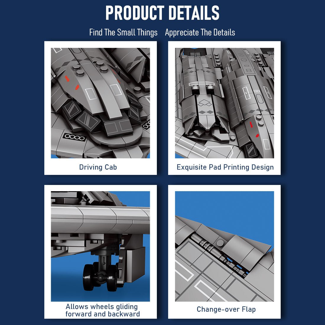 Mocsage MOC - 166363 B2 Spirit Klemmbausteine - LesDiy - Klemmbausteine