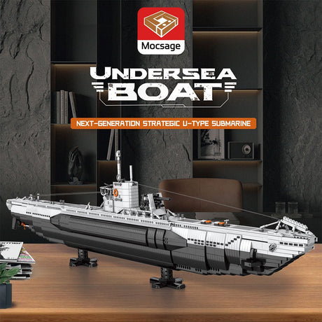 Mocsage U - boat Klemmbausteine - LesDiy - Klemmbausteine